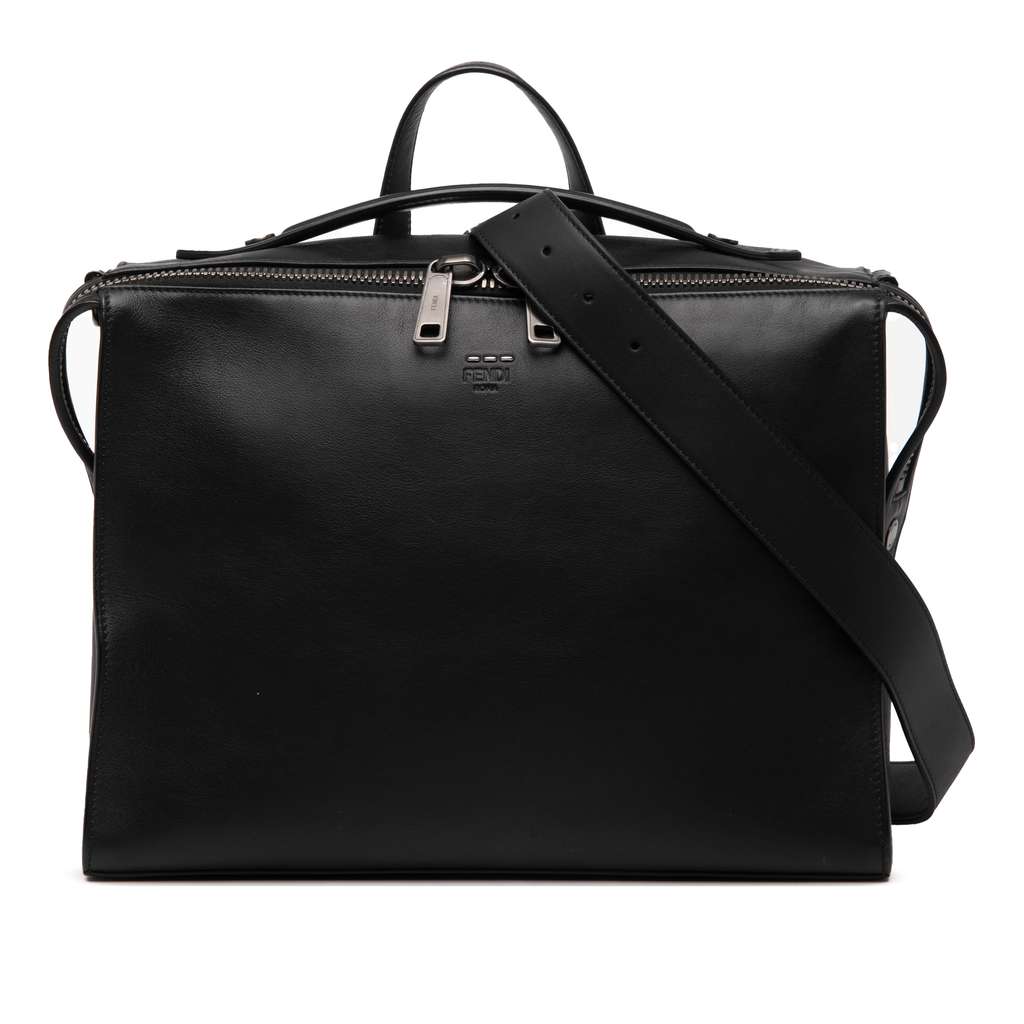 Fendi Leather Lui Urban Briefcase
