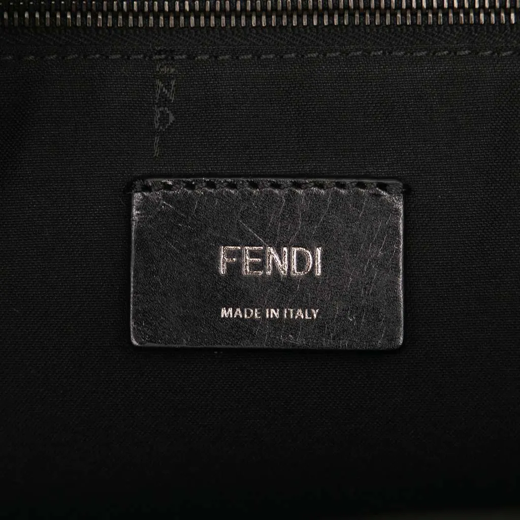 Fendi Leather Lui Urban Briefcase Black Leather Good - Box View