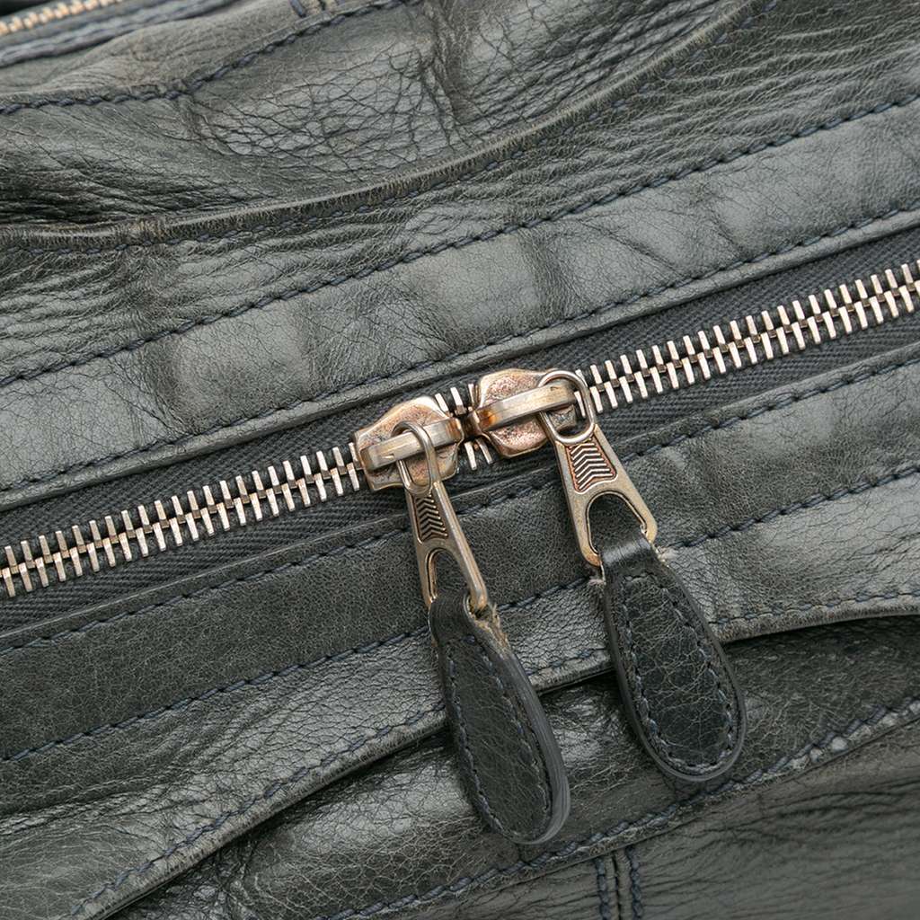 Balenciaga Lambskin Motocross Giant 12 Part Time Satchel - Detail 2