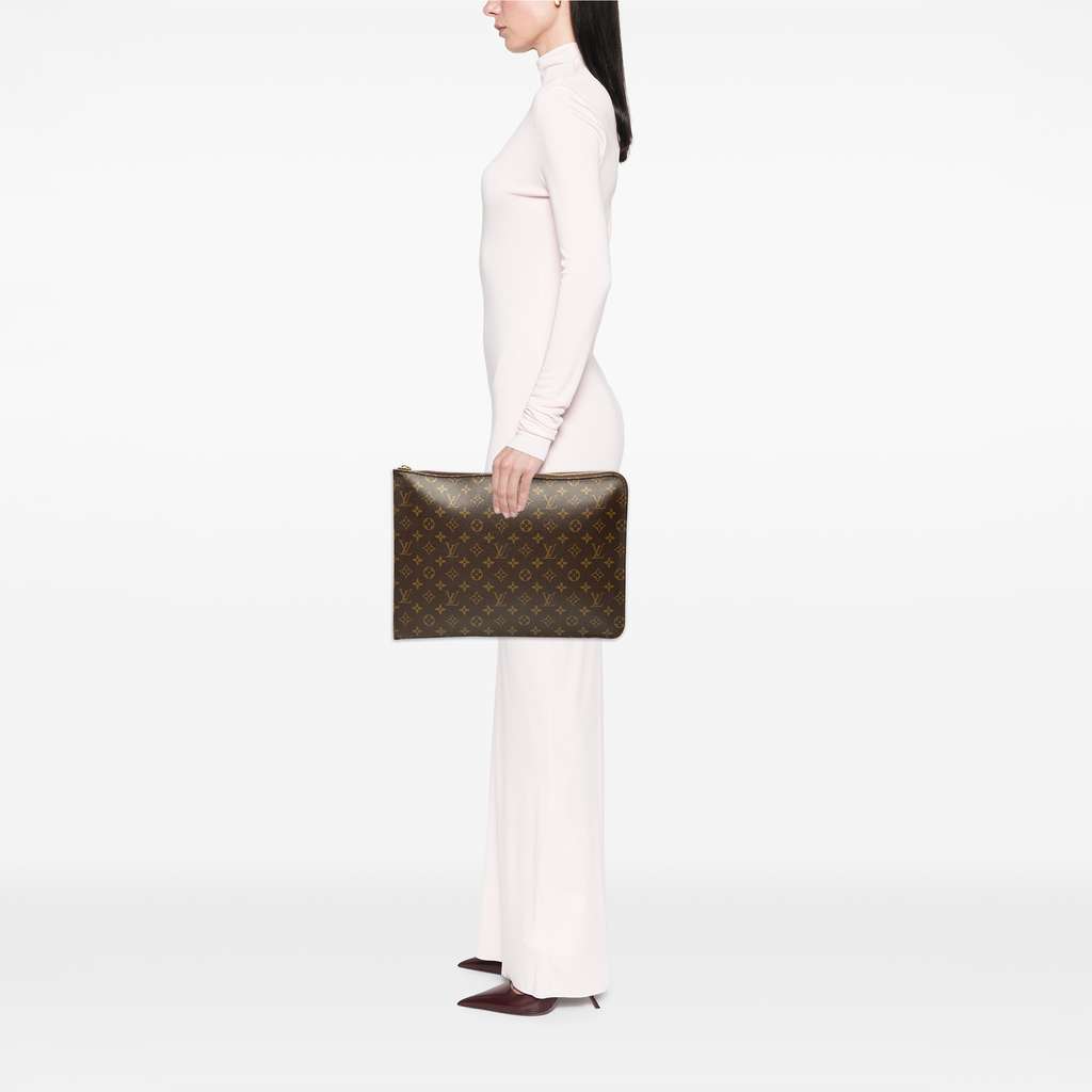 Louis Vuitton Monogram Poche Documents Portfolio - Detail 2