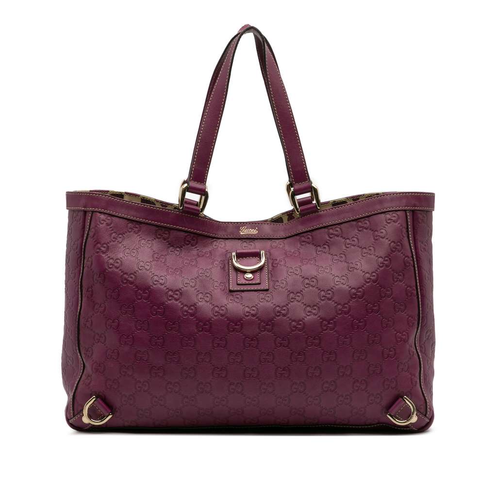 Gucci Guccissima Abbey D Ring Tote