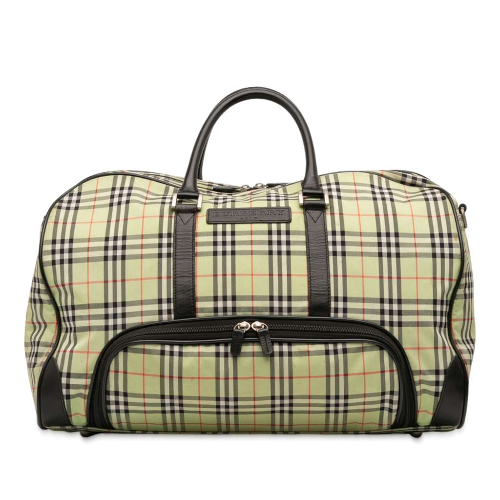 Burberry House Check Canvas Travel Bag