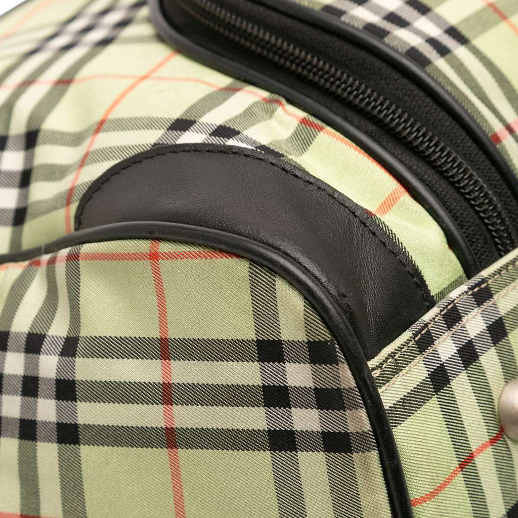 Burberry House Check Canvas Travel Bag - Detail 1