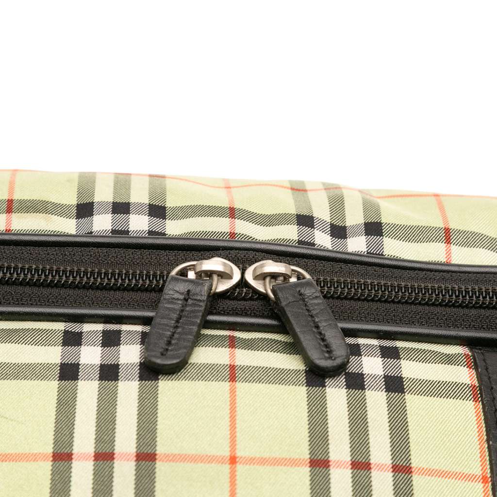 Burberry House Check Canvas Travel Bag - Image 10