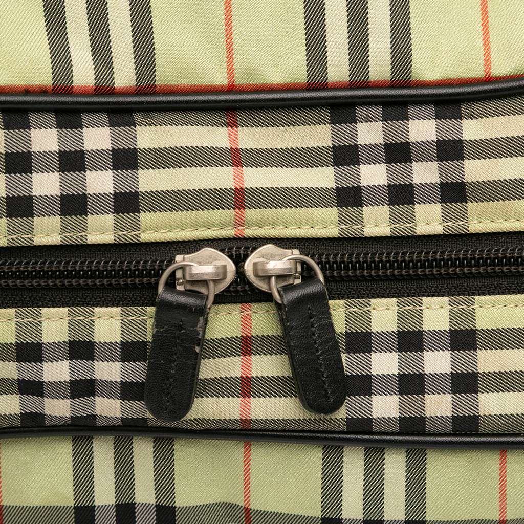 Burberry House Check Canvas Travel Bag - Image 11