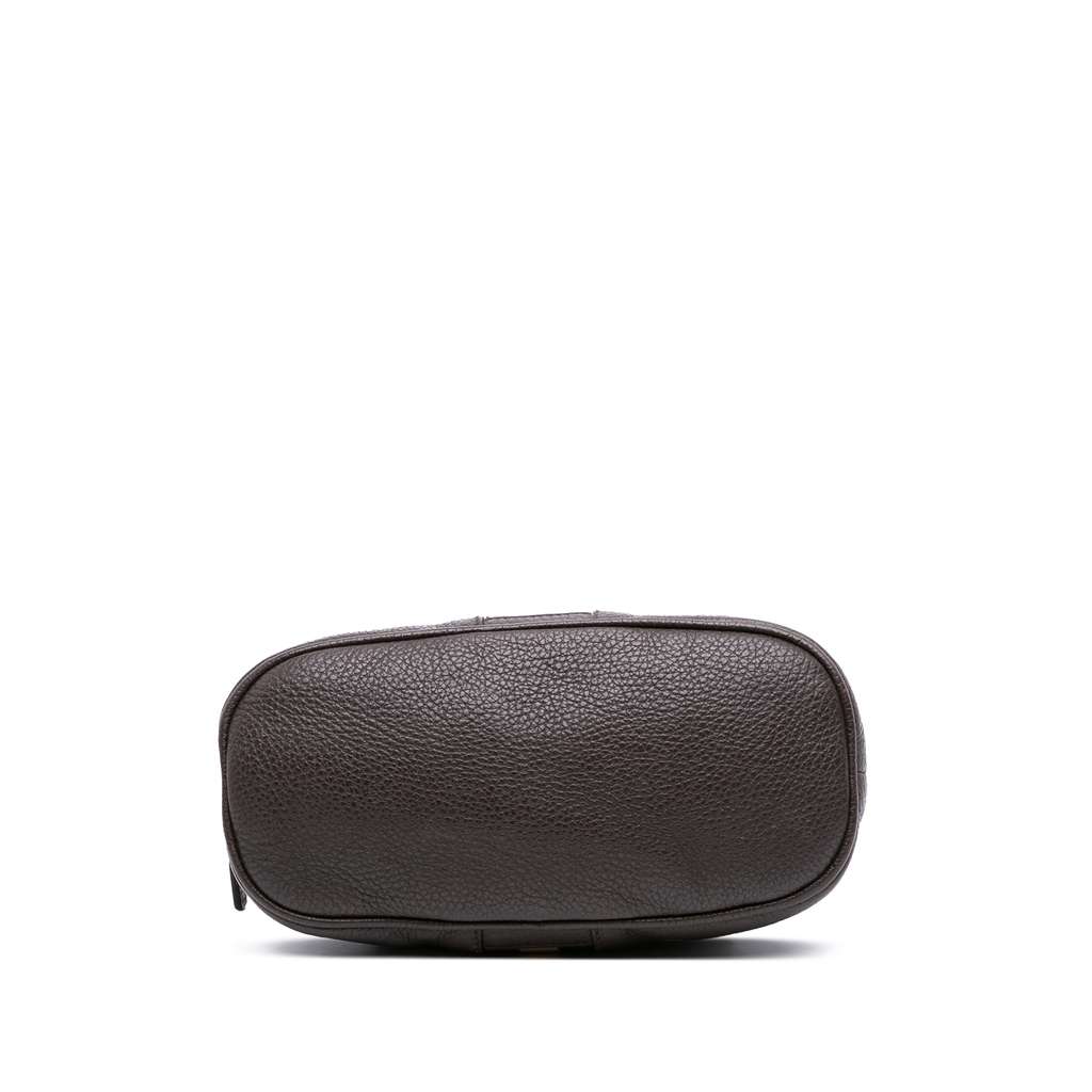 Gucci Mini Leather Web Dome Satchel - 3