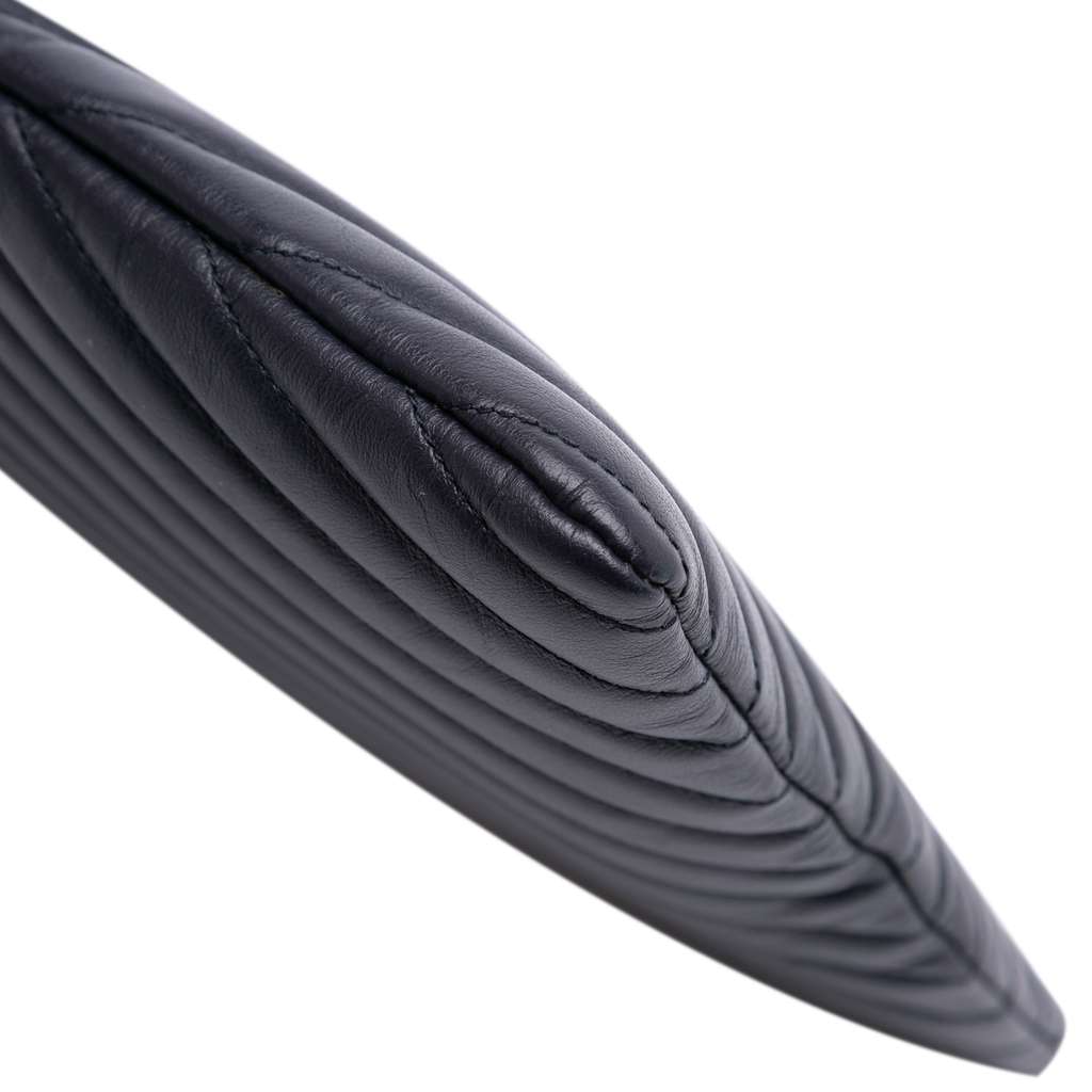 Saint Laurent Leather Chevron Monogram Document Holder - Image 10