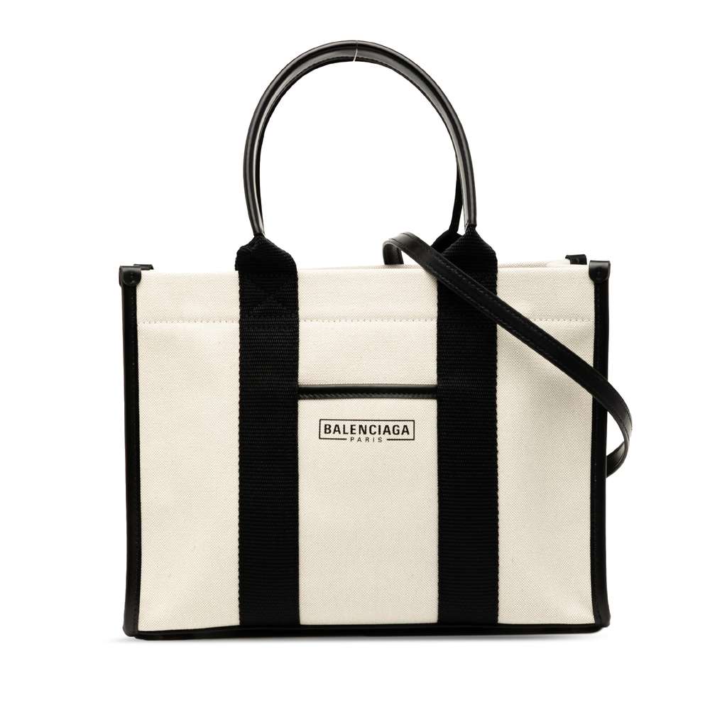 Balenciaga Small Canvas Hardware Tote