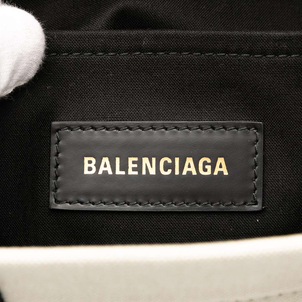 Balenciaga Small Canvas Hardware Tote - Side view