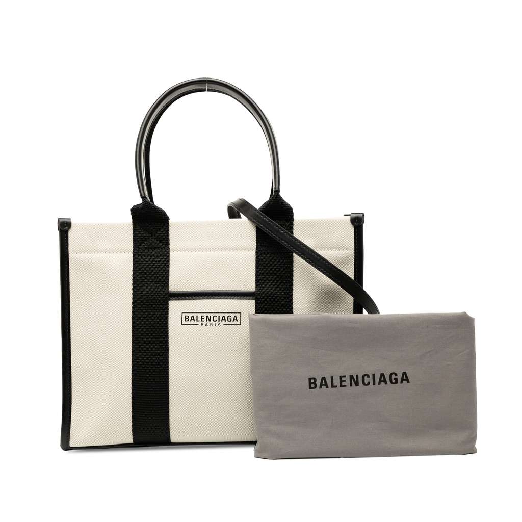 Balenciaga Small Canvas Hardware Tote - Image 10