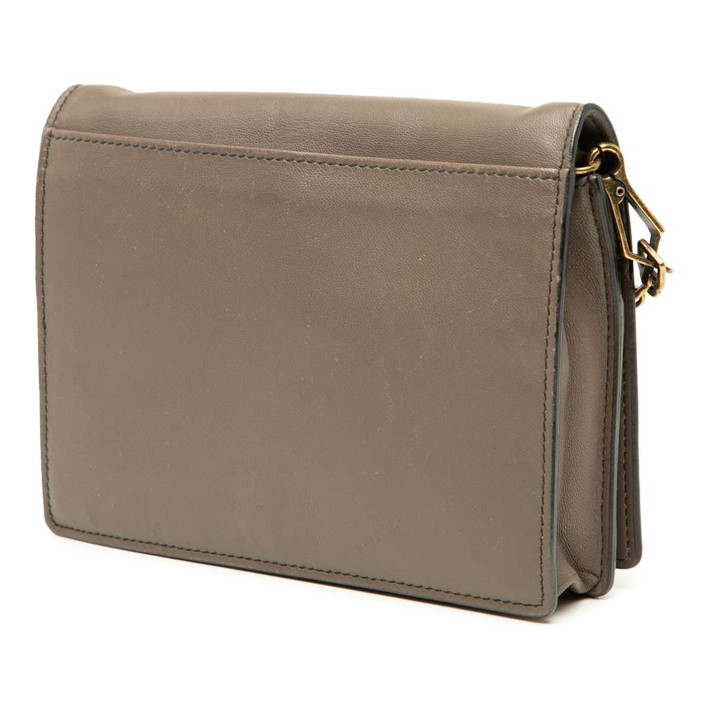 Bottega Veneta Nappa Intrecciato Fringe Wallet on Chain - Back view