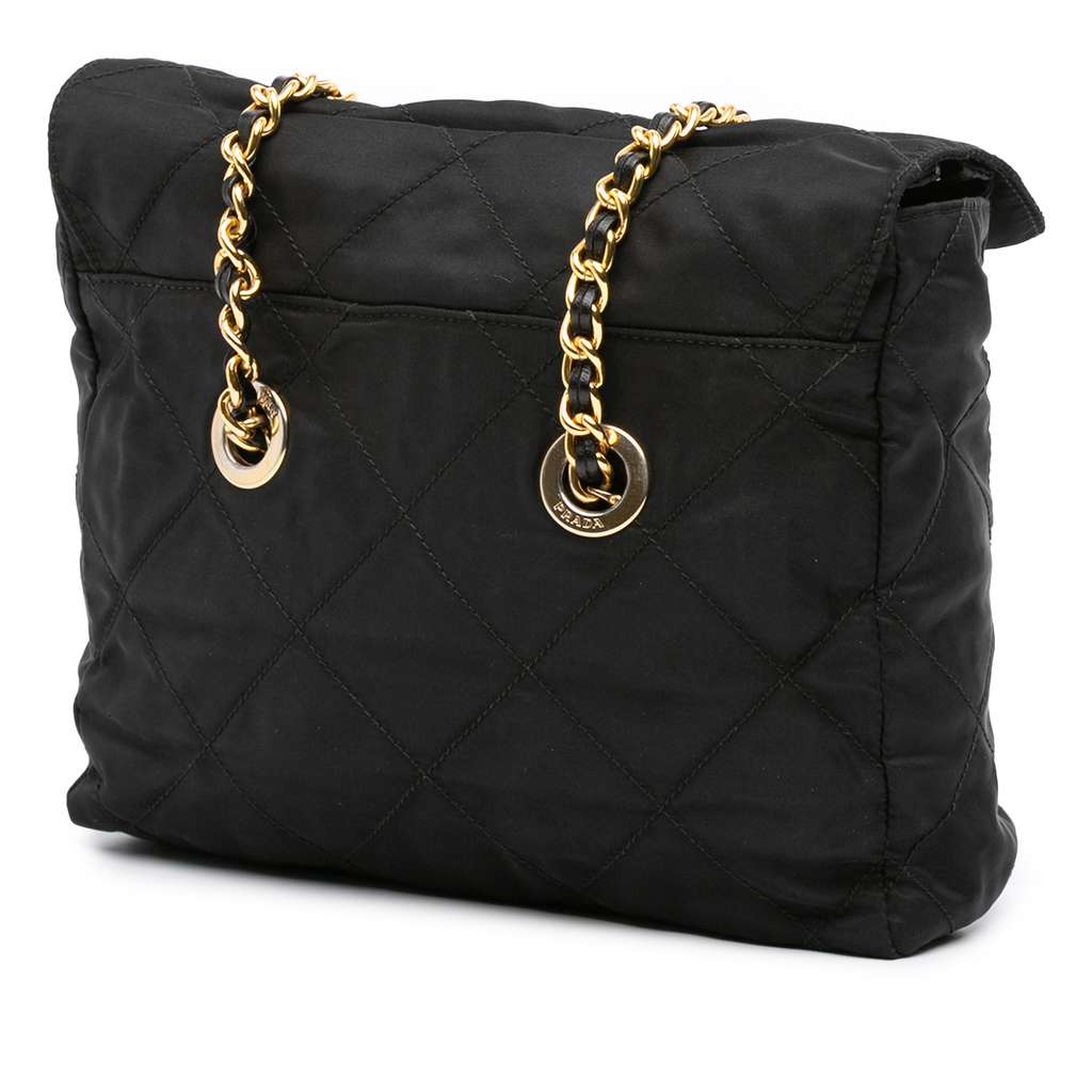 Prada Impuntu Tessuto Chain Shoulder Bag - 2