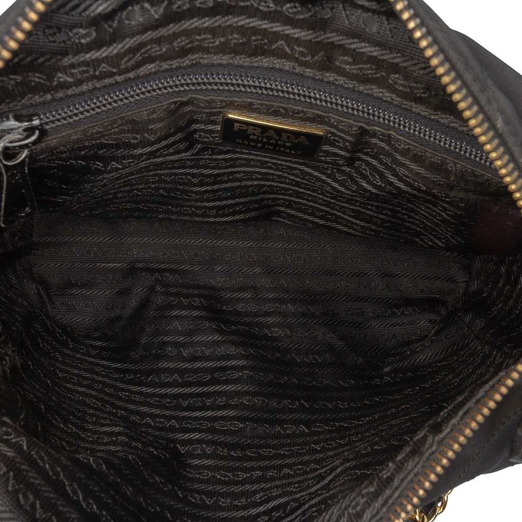 Prada Impuntu Tessuto Chain Shoulder Bag - 4