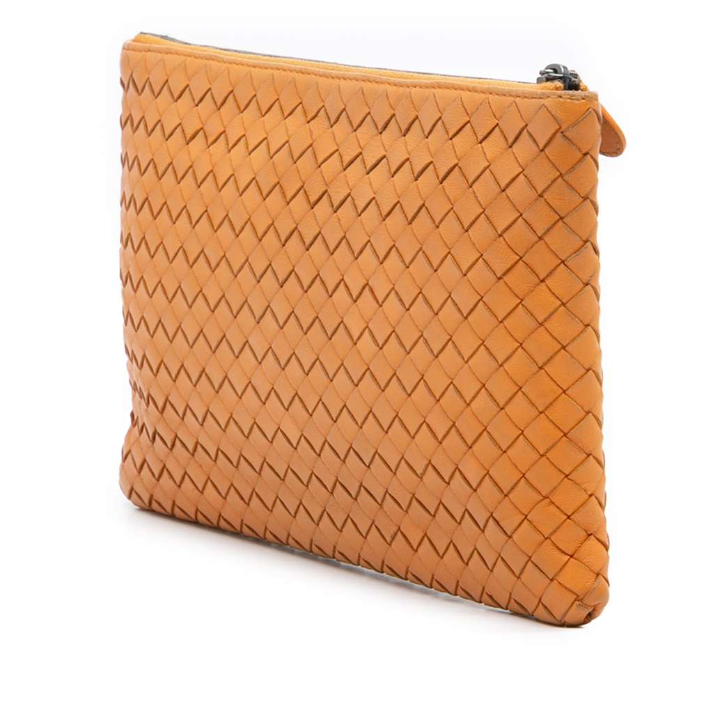 Bottega Veneta Nappa Intrecciato Clutch - Back view