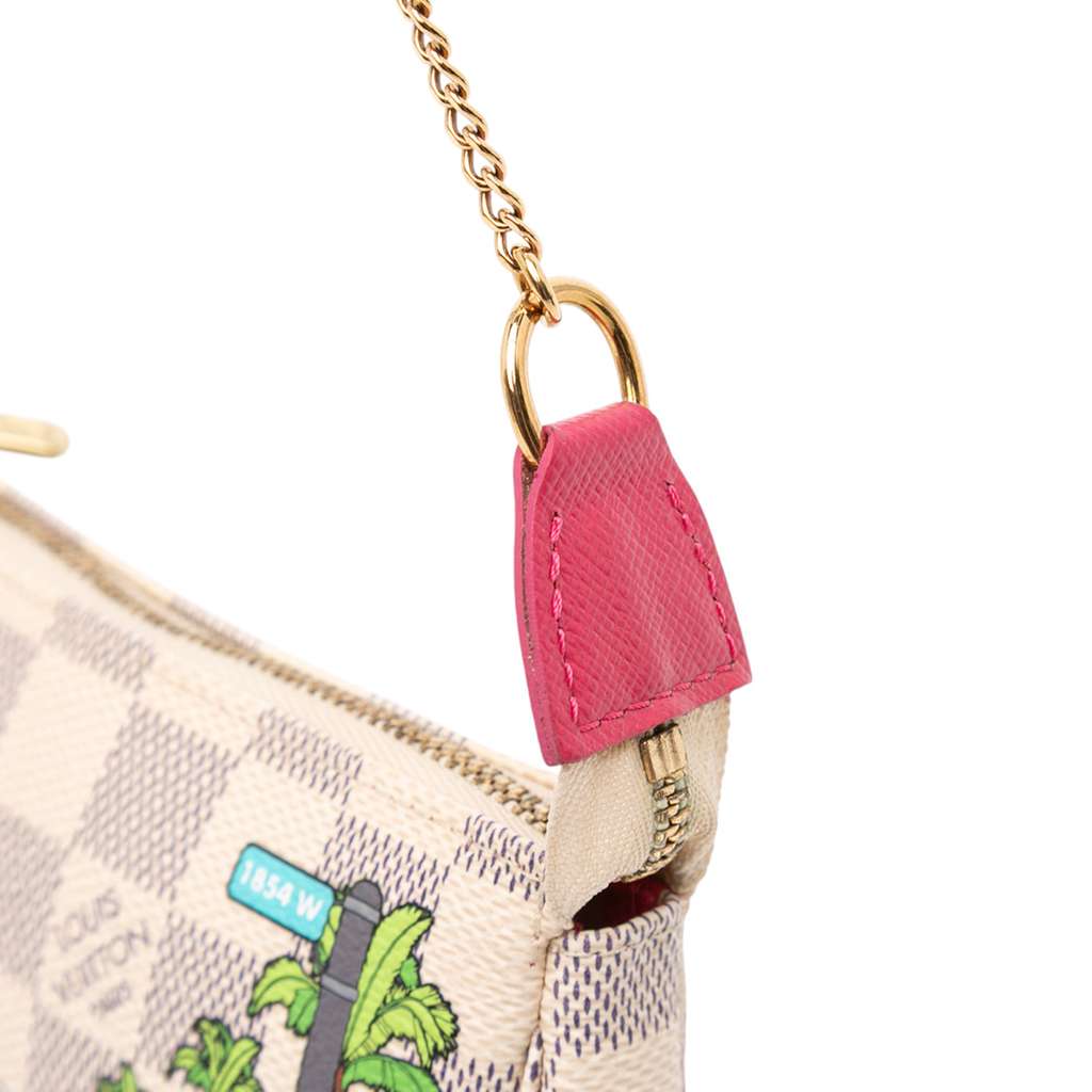 Louis Vuitton Damier Azur Animation Hollywood Mini Pochette Accessoires - Image 10