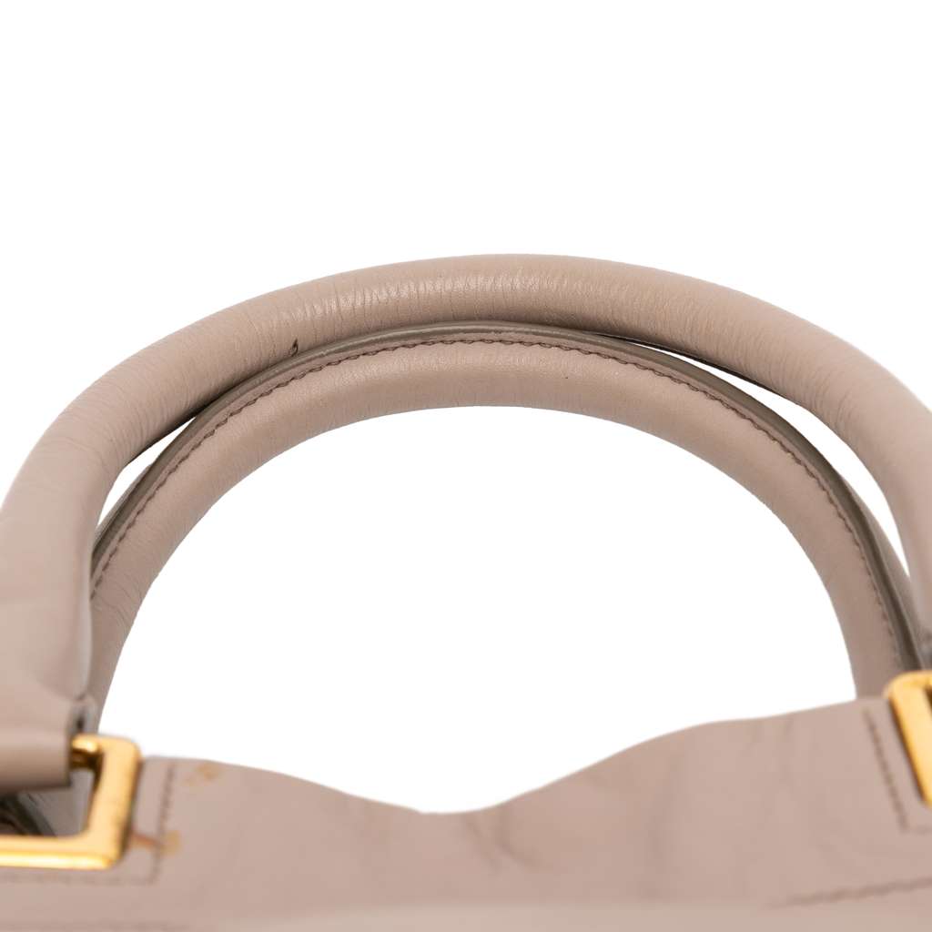 Prada Vitello Bow Satchel - Image 13