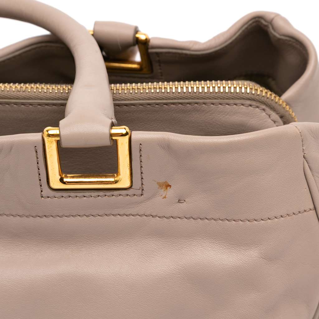 Prada Vitello Bow Satchel - Image 11