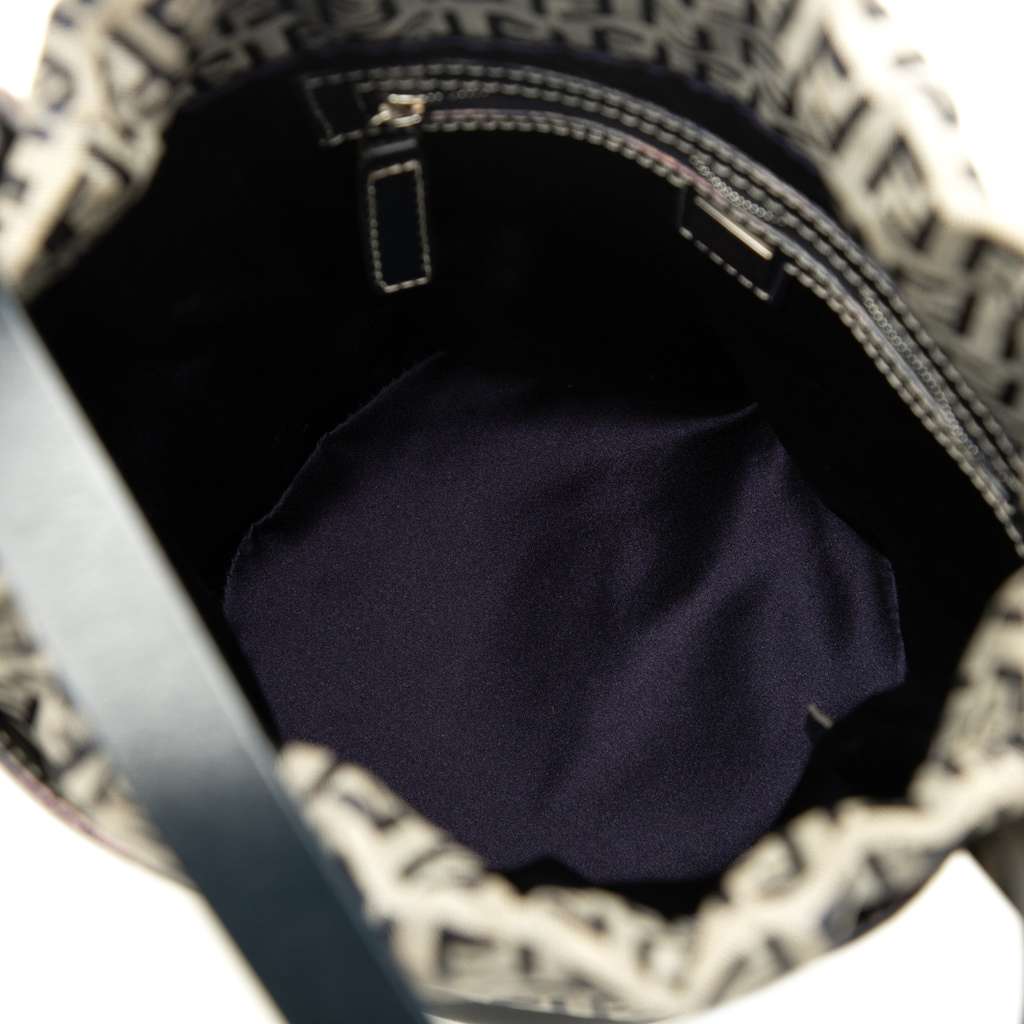 Fendi Zucchino Canvas Bucket Bag - 4