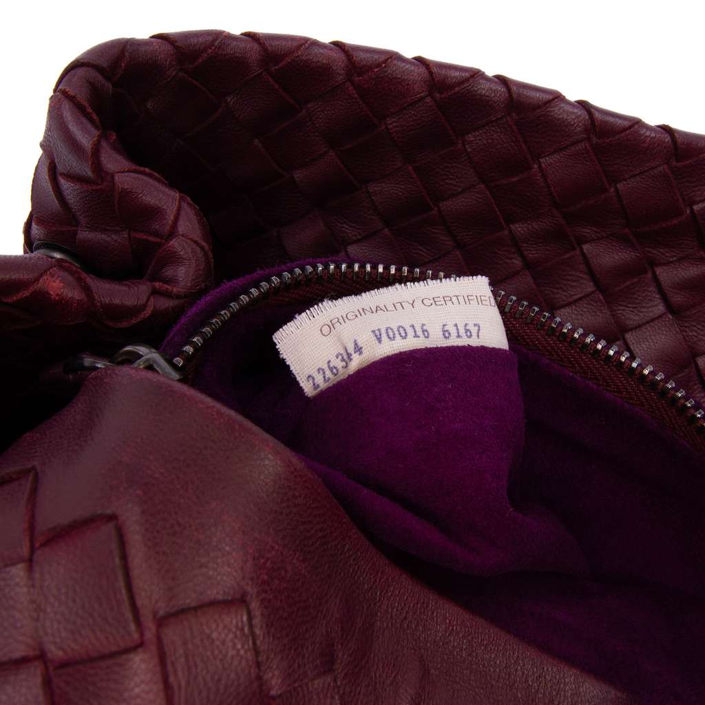 Bottega Veneta Nappa Intrecciato Bucket Bag - Side view