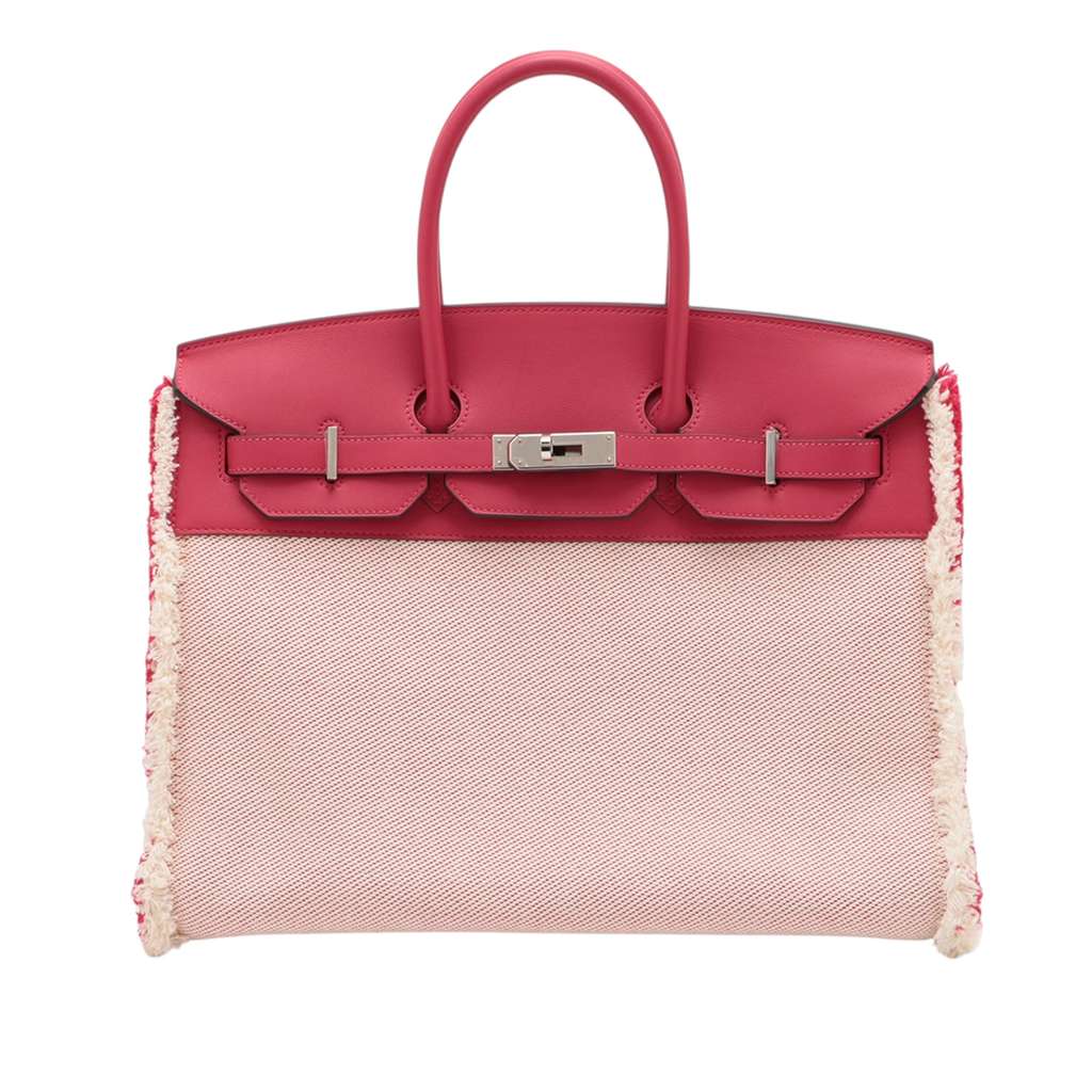 Hermès Toile H and Swift Fray Fray Birkin 35