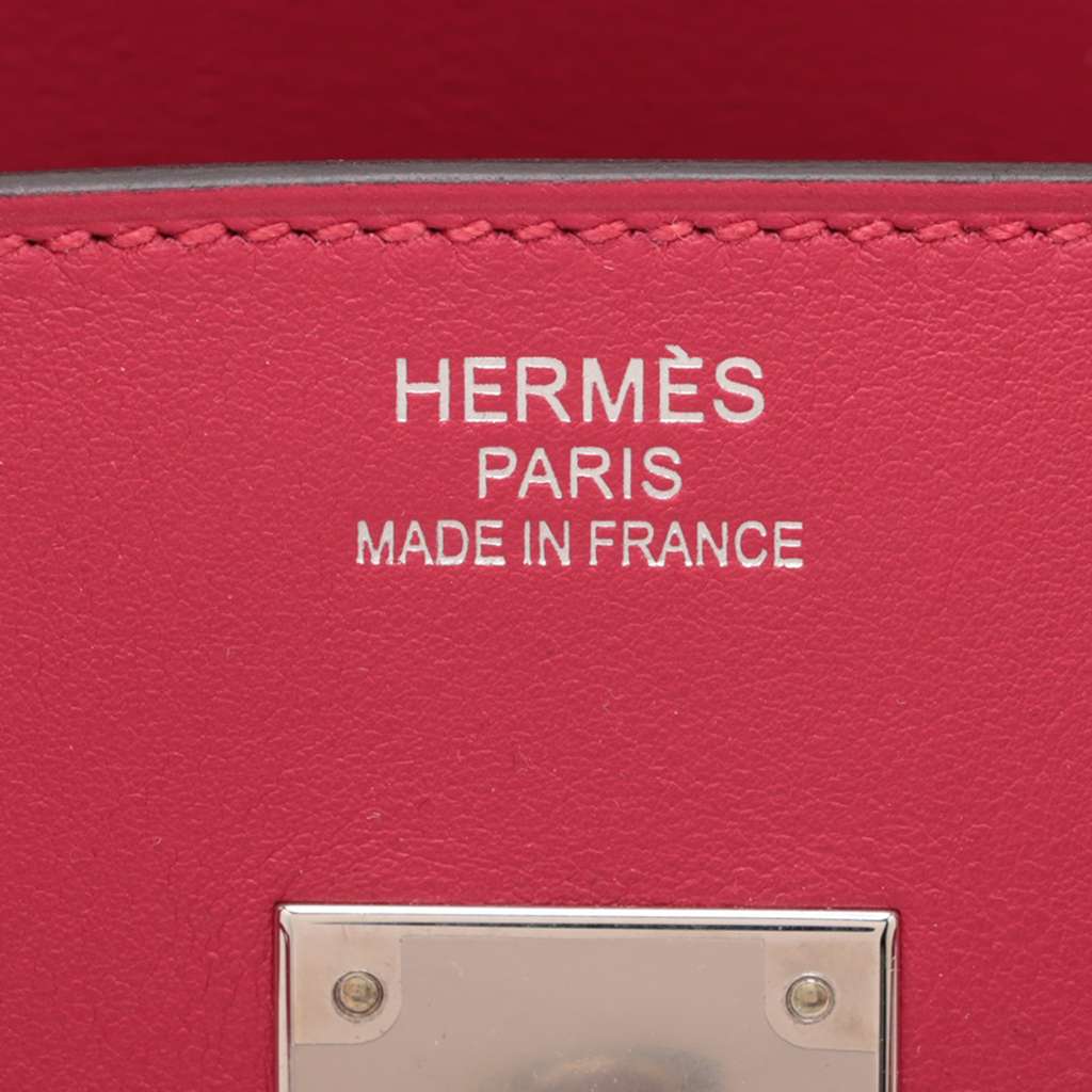 Hermès Toile H and Swift Fray Fray Birkin 35 - Detail 1