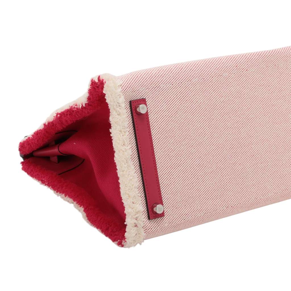 Hermès Toile H and Swift Fray Fray Birkin 35 - Detail 2