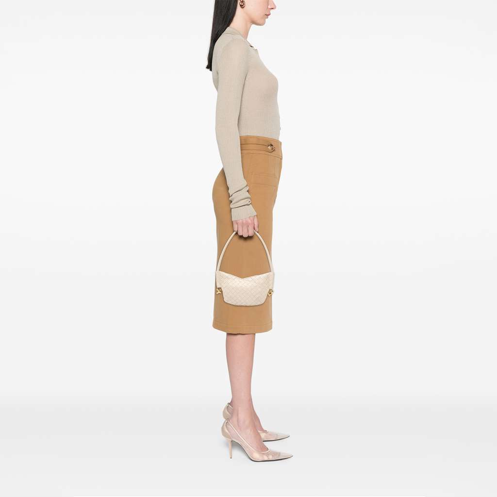 Bottega Veneta Baby Lambskin Intrecciato Solstice Shoulder Bag - Image 11