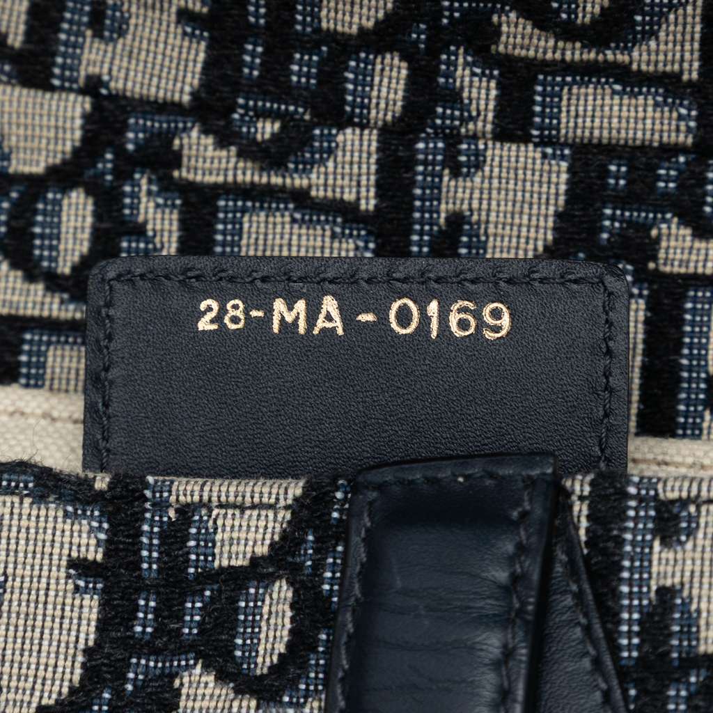 Dior Oblique Canvas Saddle Bag - Detail 1