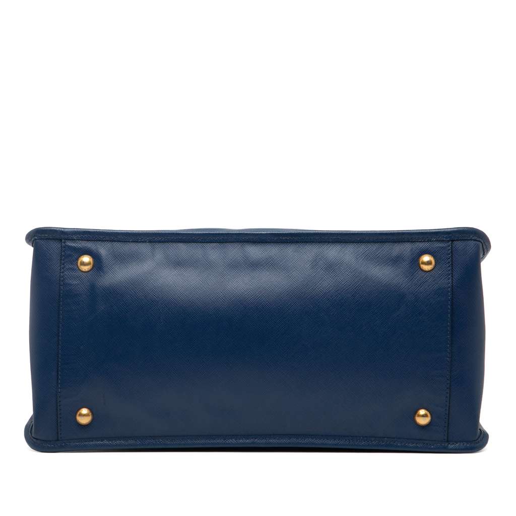 Prada Saffiano Double Zip Open Convertible Tote - Image 6