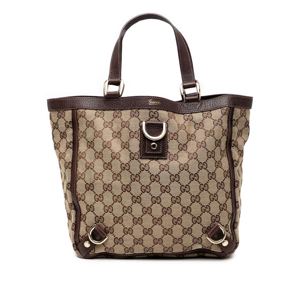 Gucci GG Canvas Abbey D Ring Tote