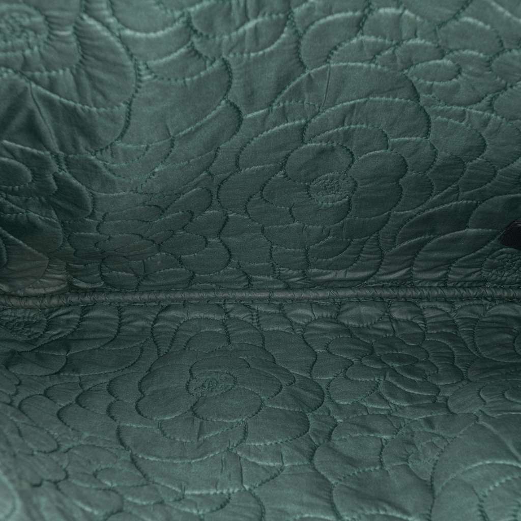 Chanel Large CC Embossed Lambskin Camellia O Case Clutch - 4