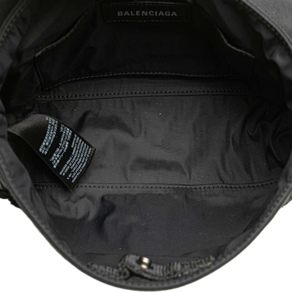 Balenciaga Small Recycled Nylon Army Messenger Bag - 4