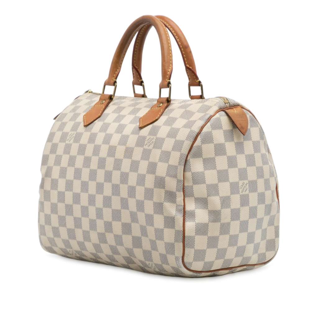 Louis Vuitton Damier Azur Speedy 30 - Back view