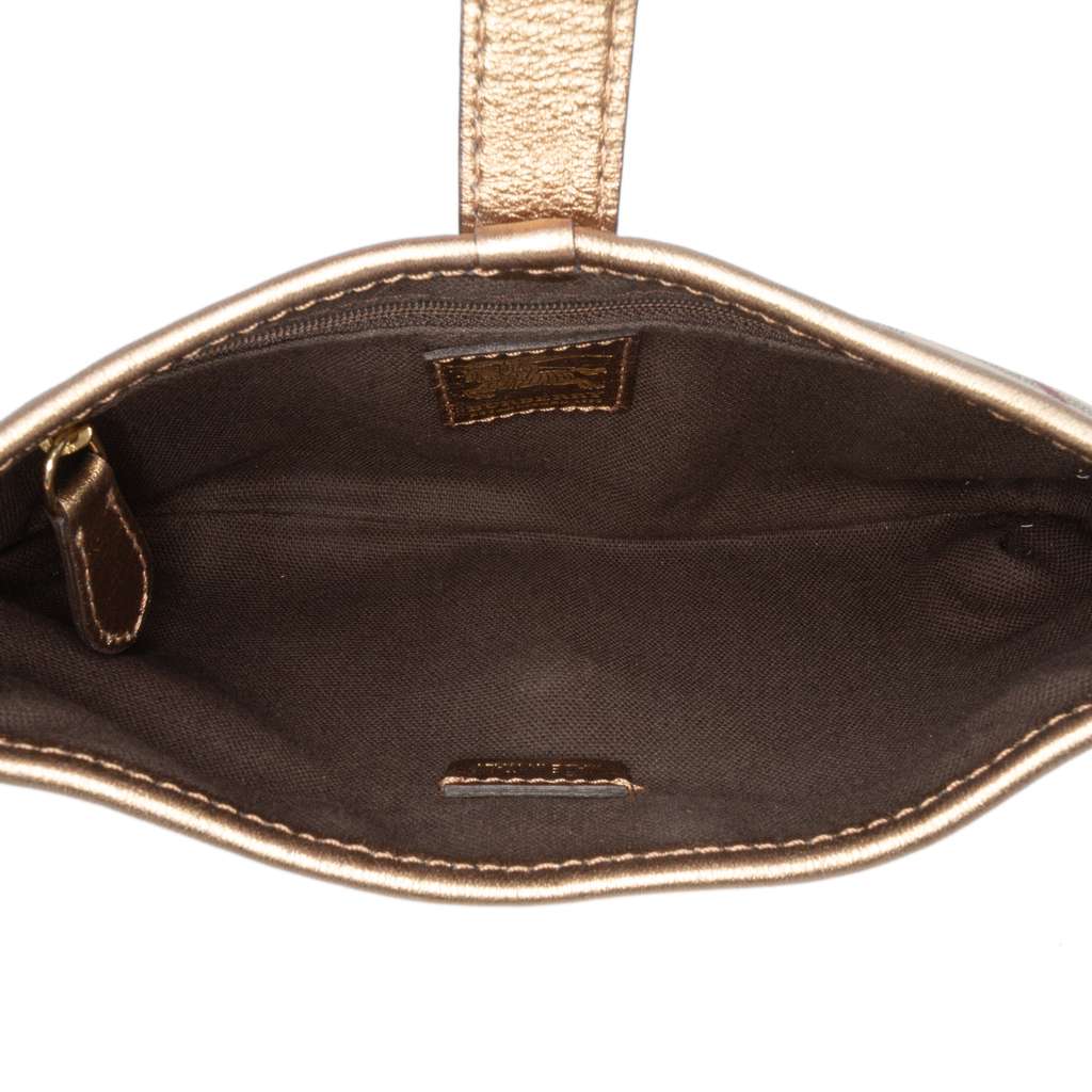 Burberry Haymarket Check Coated Canvas Harvington Shoulder Bag - 4