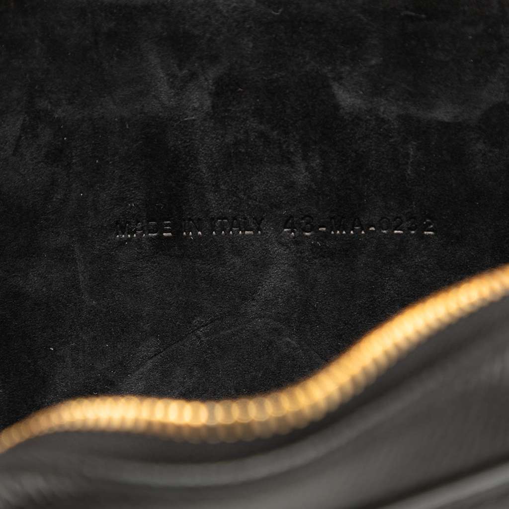 Dior Grained Calfskin Caro Double Pouch - Side view