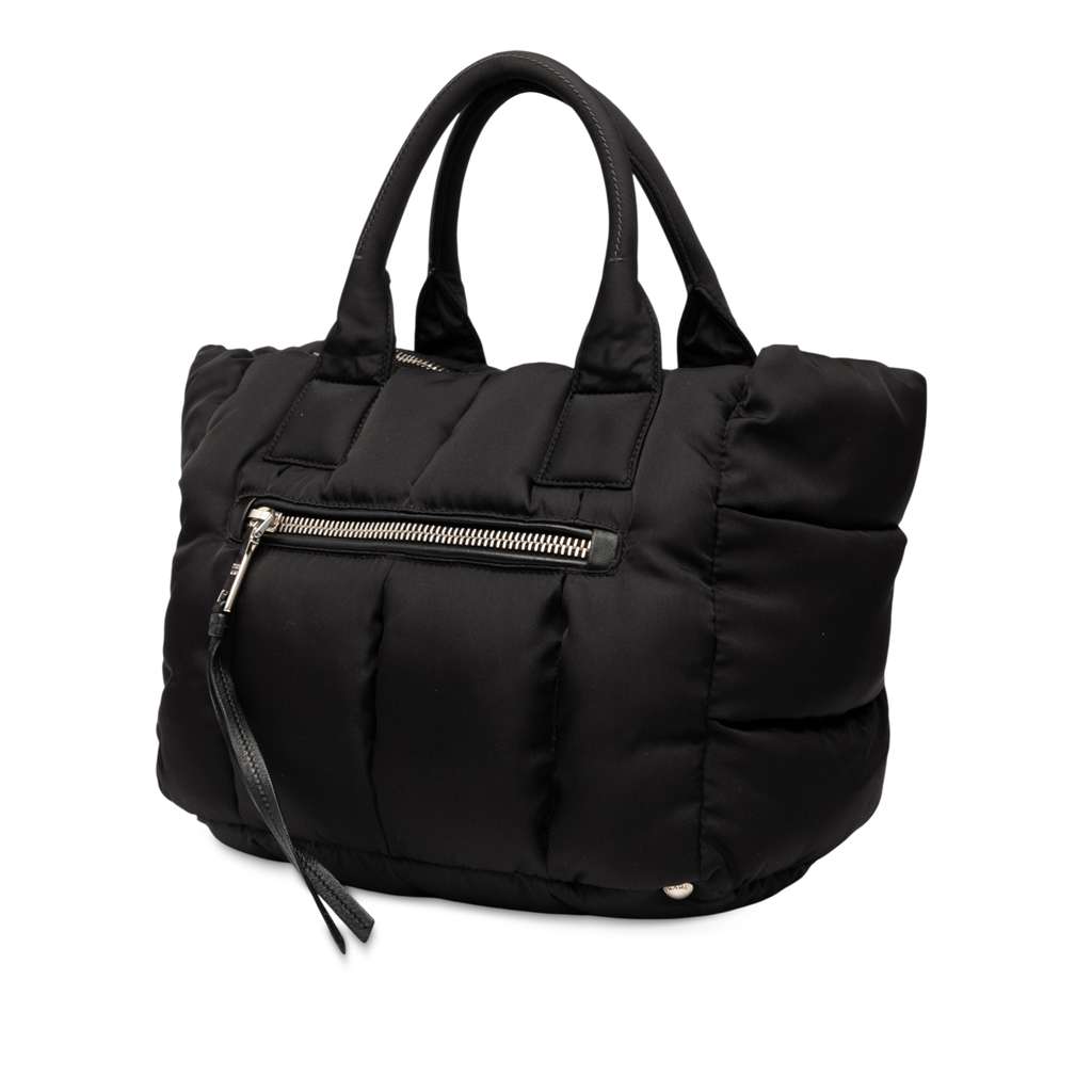 Prada Tessuto Bomber Satchel - Back view