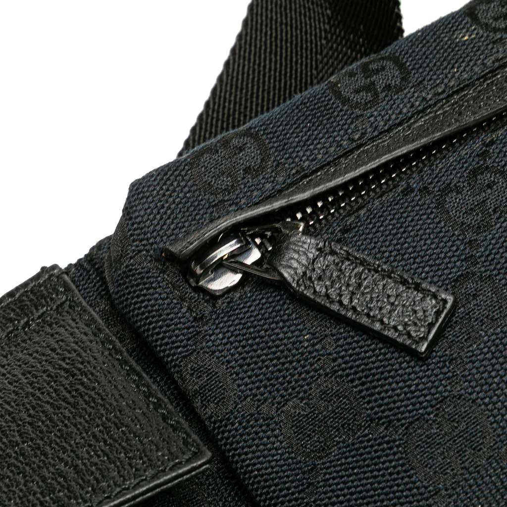 Gucci GG Canvas Double Pocket Belt Bag - Image 12