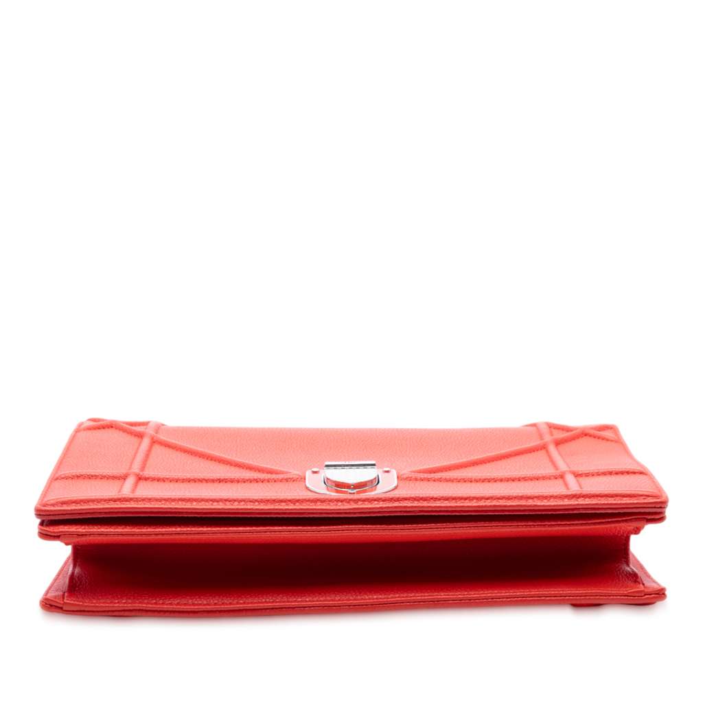 Dior Medium Grained Calfskin Diorama Flap - Image 6
