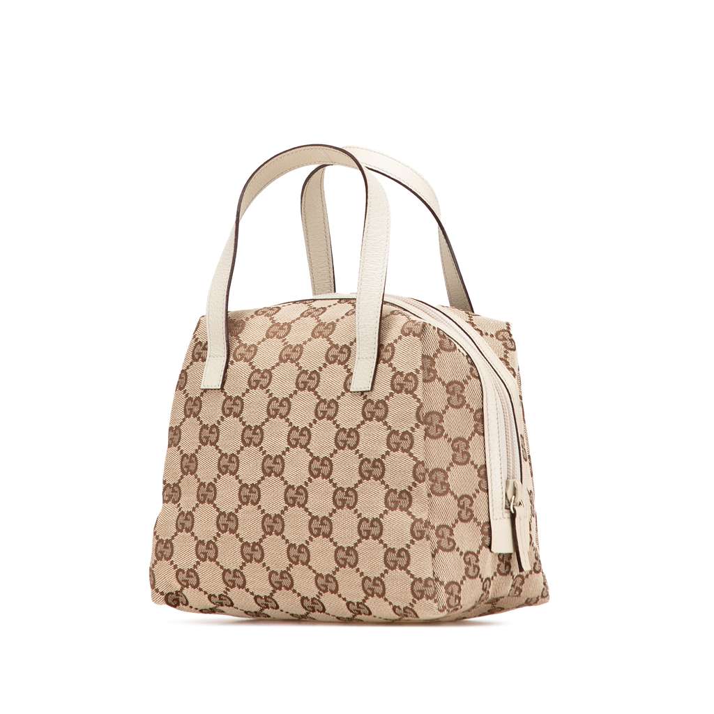 Gucci GG Canvas Handbag - Back view
