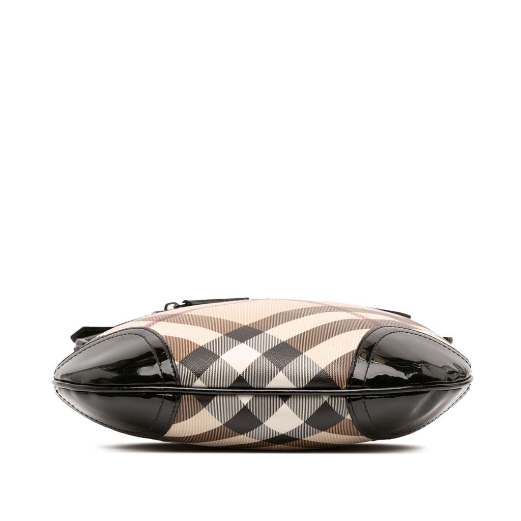 Burberry Supernova Check Coated Canvas Dryden Crossbody - Image 6