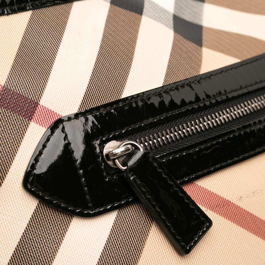 Burberry Supernova Check Coated Canvas Dryden Crossbody - Image 10