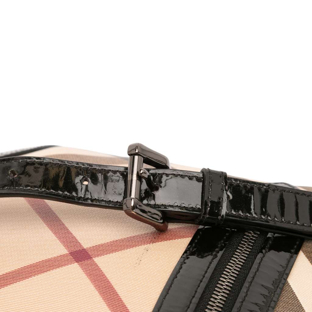 Burberry Supernova Check Coated Canvas Dryden Crossbody - Image 11