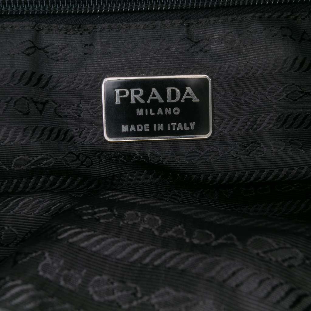Prada Nappa Double Pocket Drawstring Backpack - 5