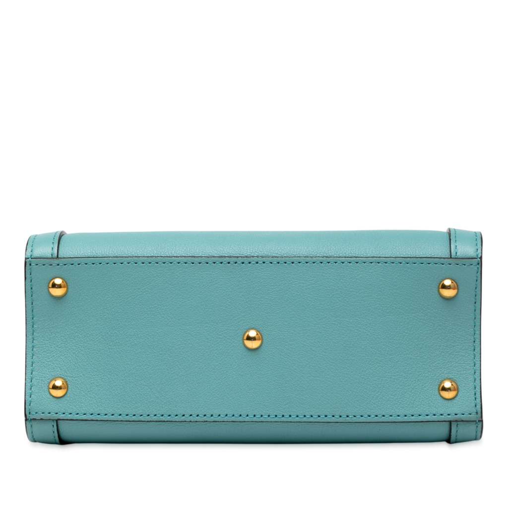 Gucci Mini Calfskin Bamboo Diana Satchel - Image 6