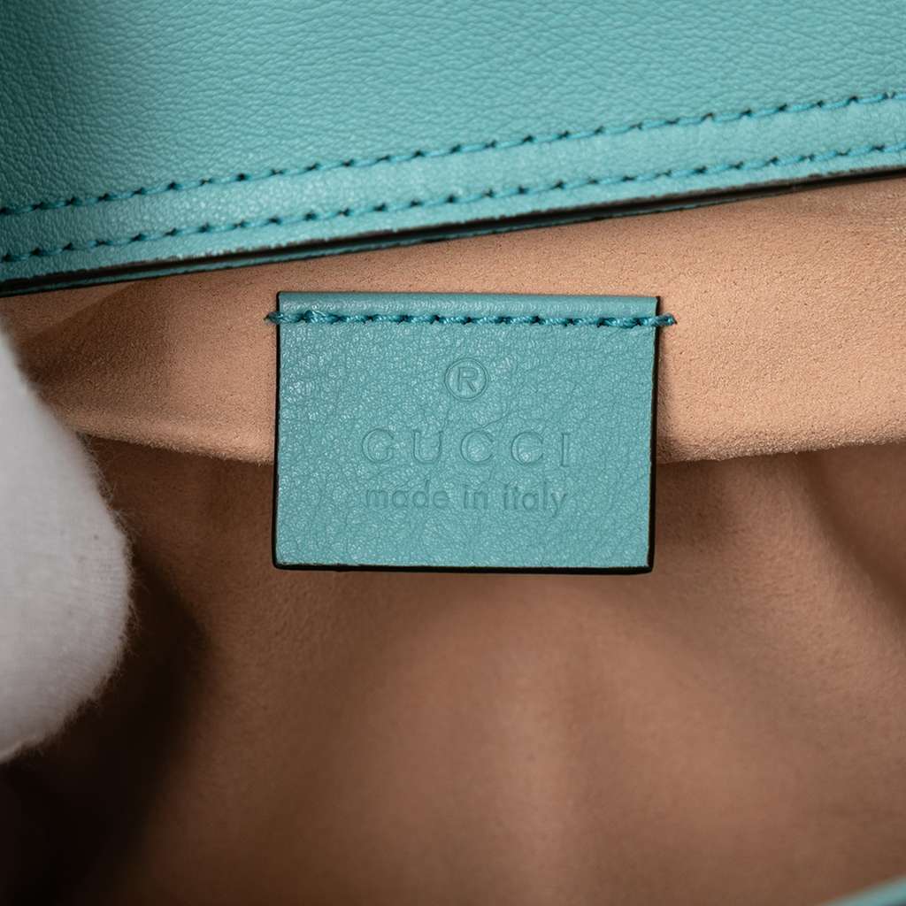 Gucci Mini Calfskin Bamboo Diana Satchel - Side view