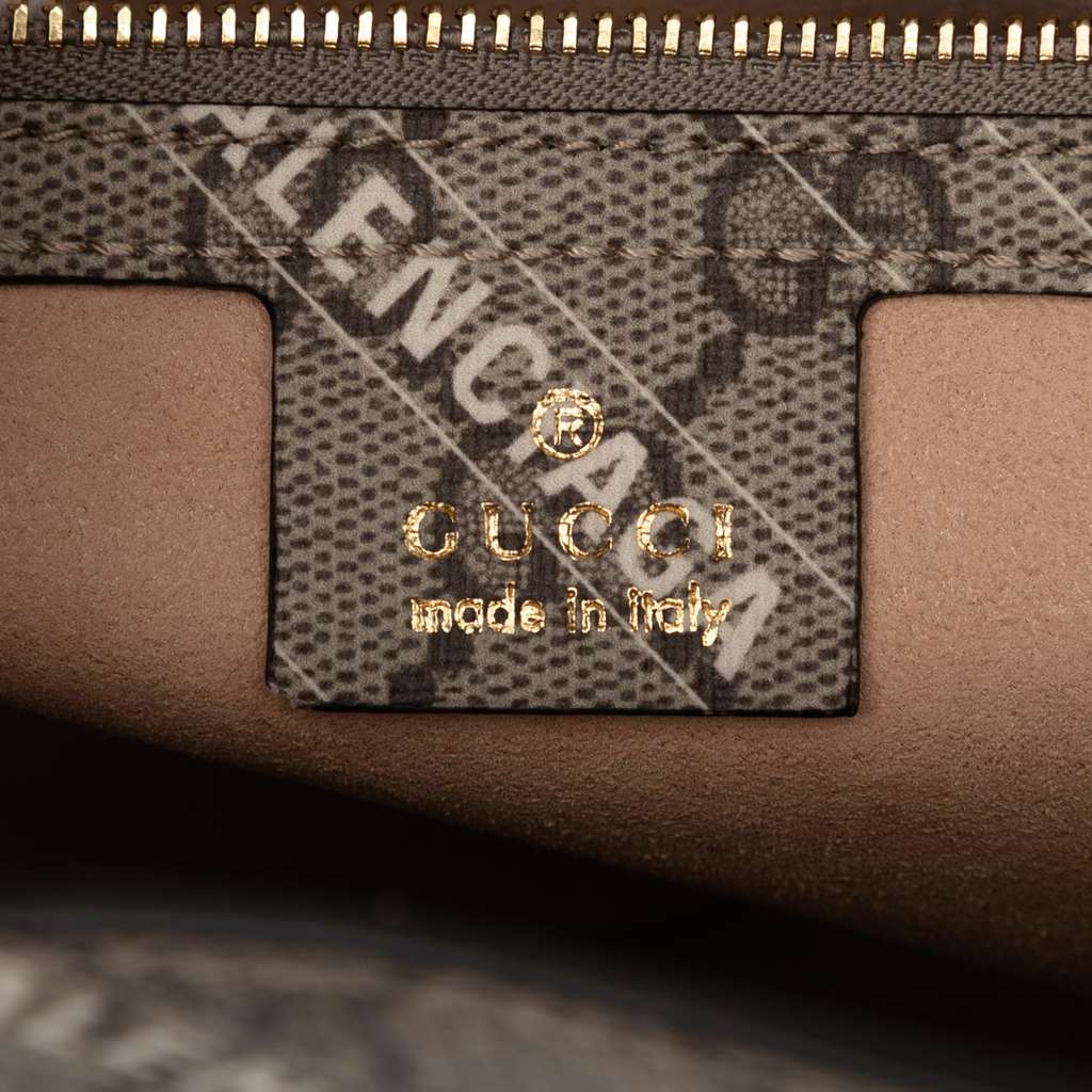 Gucci Balenciaga The Hacker Project Medium GG Supreme Jackie 1961 - Side view