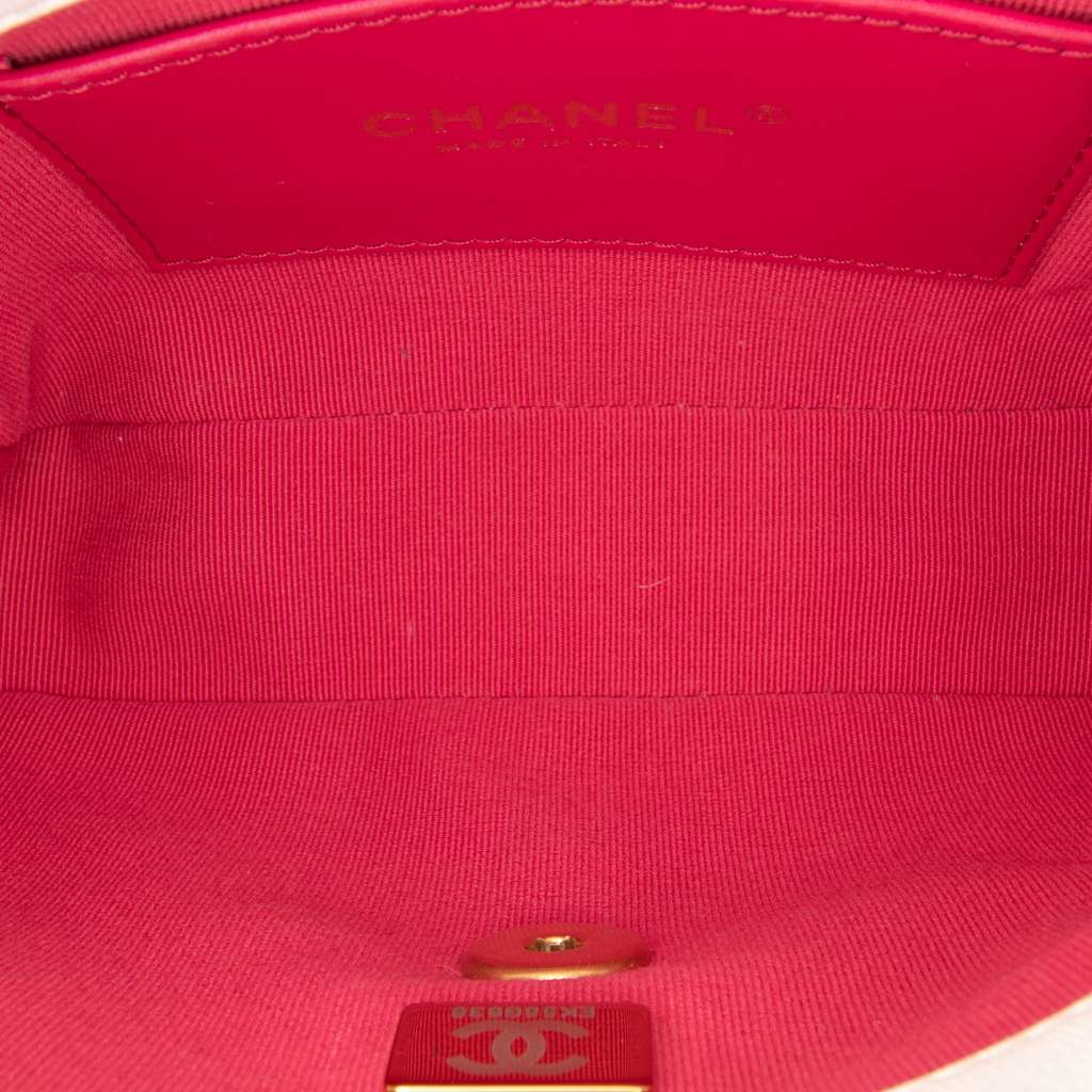 Chanel Mini Quilted Lambskin Acrylic Coco Love Flap - 4