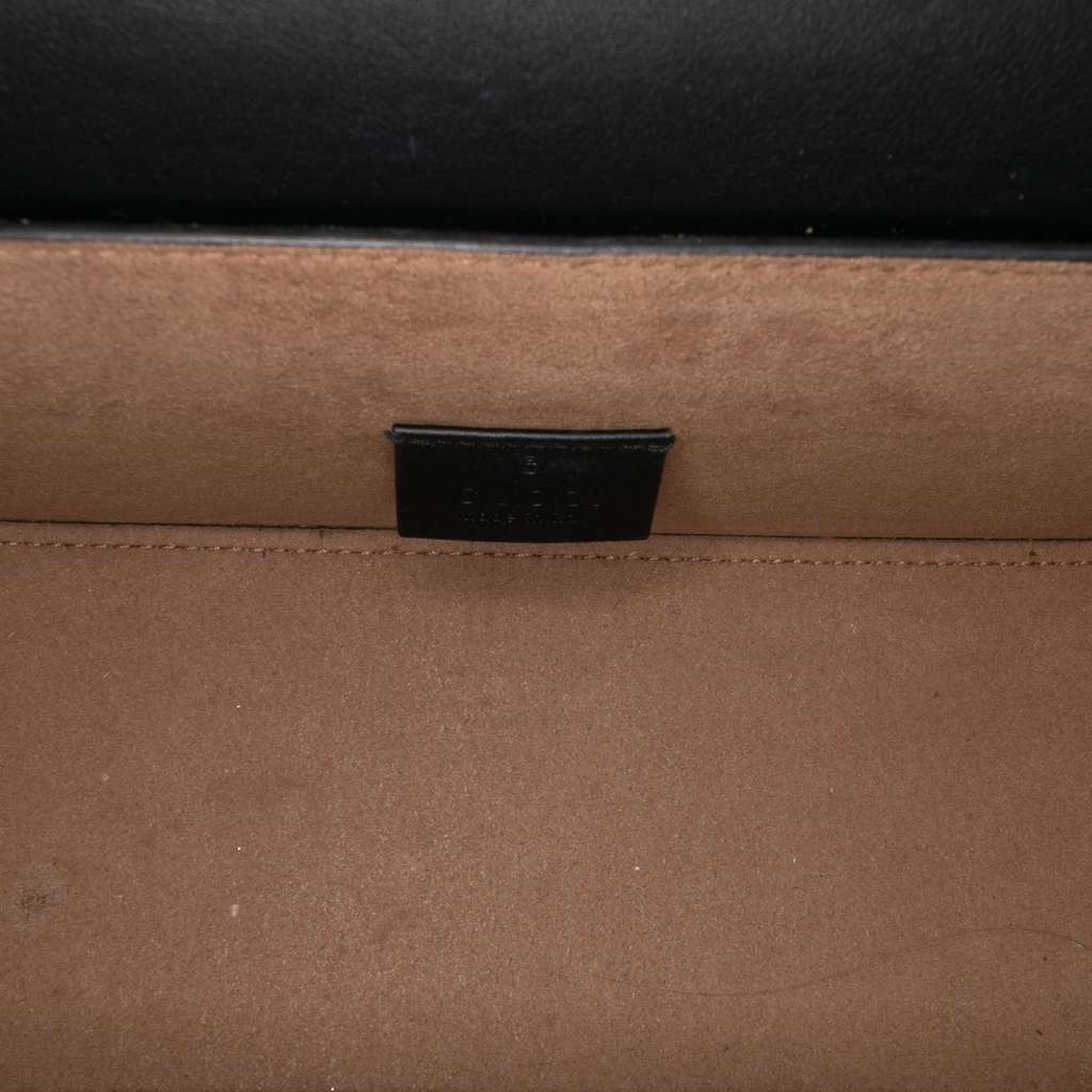 Gucci GG Supreme Bamboo Padlock Satchel - 4