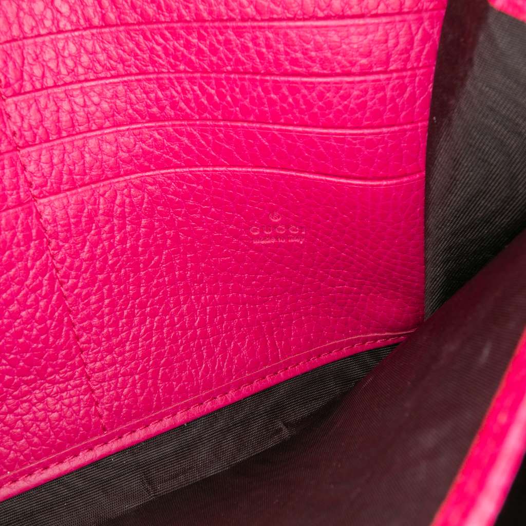 Gucci Mini Leather Dionysus Wallet on Chain - Side view