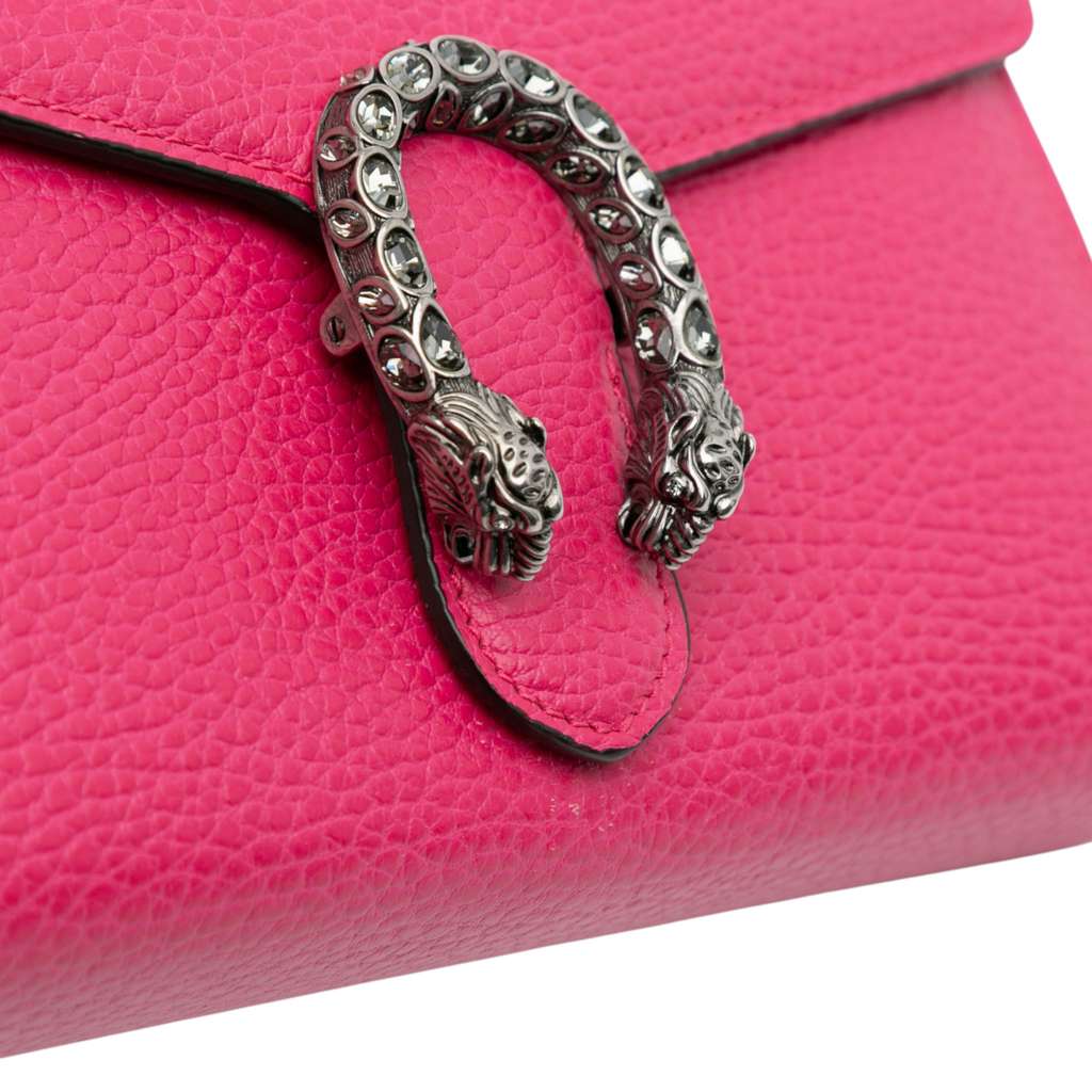 Gucci Mini Leather Dionysus Wallet on Chain - Image 10